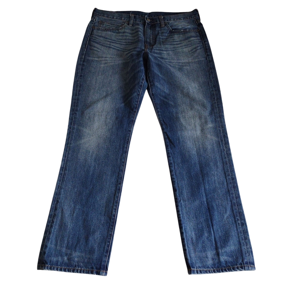 J. Crew Size 34 Style 770 Kaihara Denim Leroy Wash Jeans